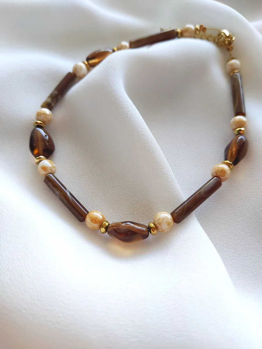 Anklet Noa – Golden Dunes