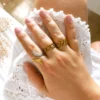 02 Ring Solara – Sunlight Pearl