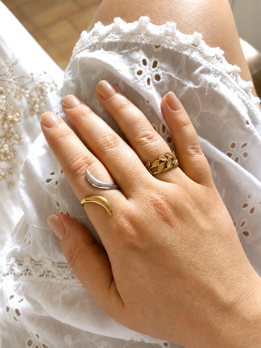Ring Adeline – Golden Leaf