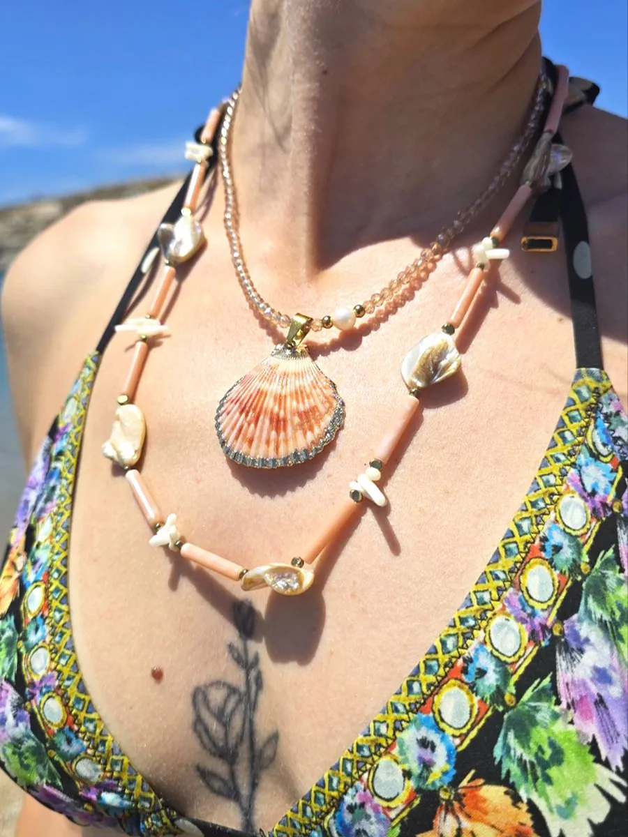 Necklace Aurélia – Shell Whisper