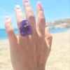 Ring Prue – Purple Pansy