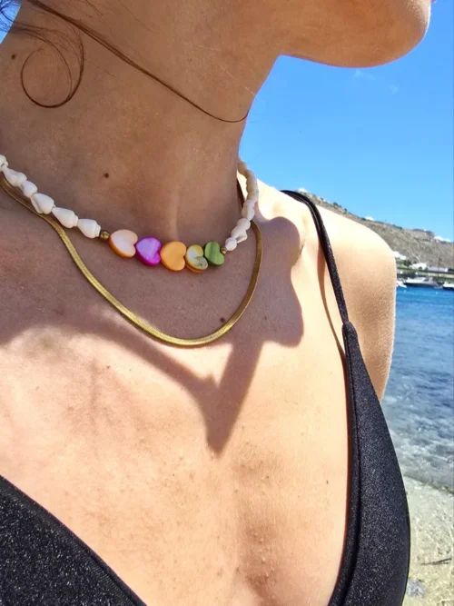 Necklace Lise - Snake Chain