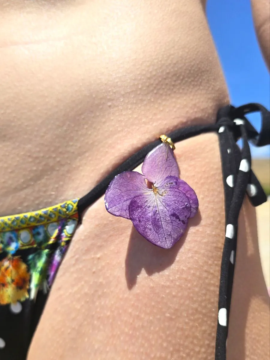 Bikini Charm Myrto – Purple Bloom