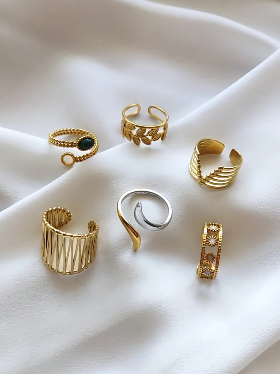 Ring Mireya – Golden Edge