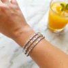 01 Bracelet Arlette – Triple Curve