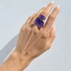 Ring Prue – Purple Pansy