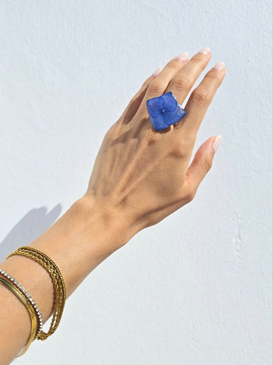 Ring Azure – Blue Hydrangea