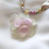 Statement Necklace Fiorenza – Double Bloom