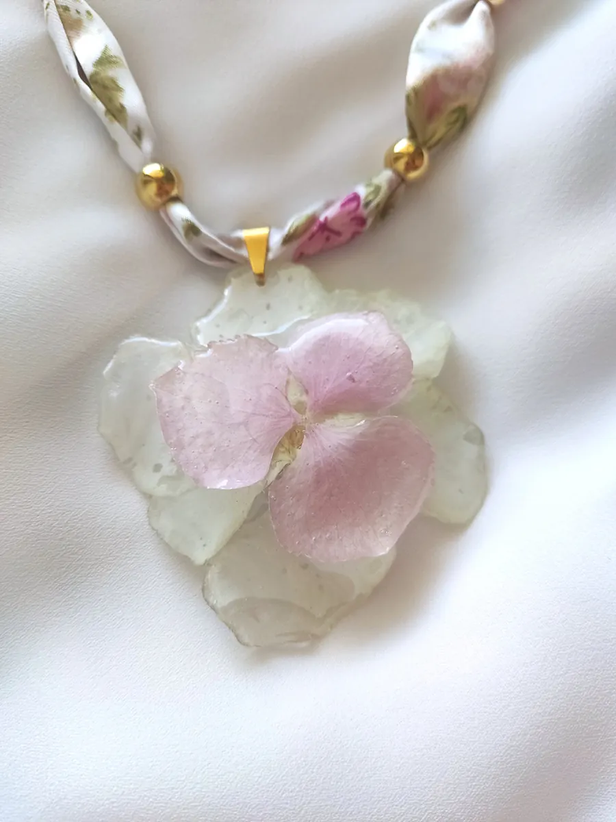 Statement Necklace Fiorenza – Double Bloom