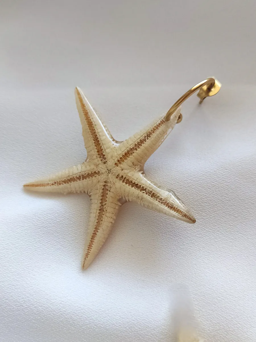 Drop Earrings Starfish – Sea Whisper
