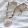 Statement Necklace Fiorenza – Double Bloom