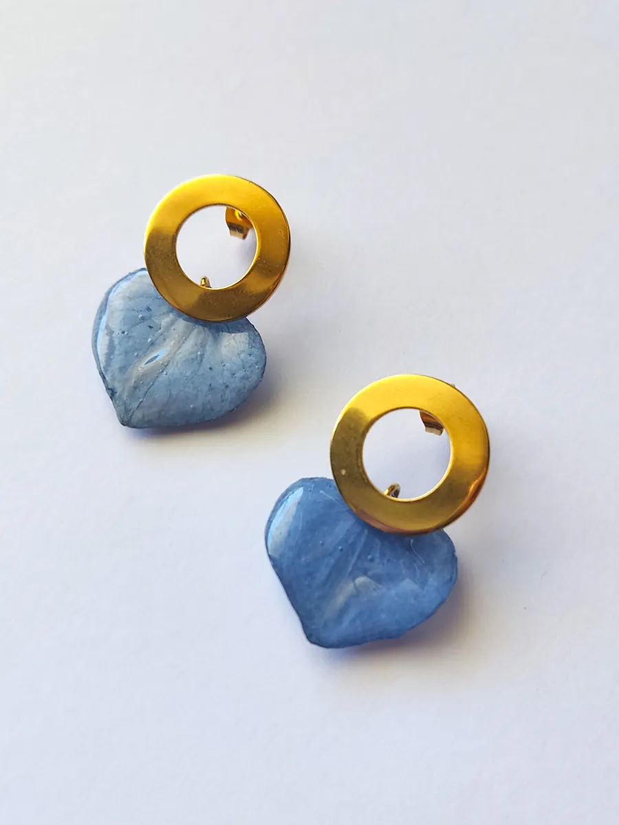 Drop Earrings Azura – Blue Whisper