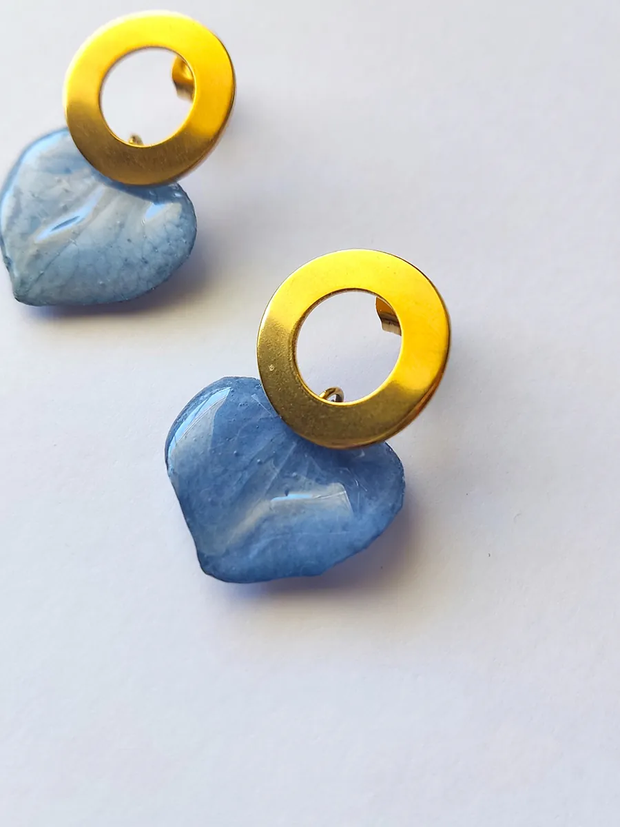 Drop Earrings Azura – Blue Whisper