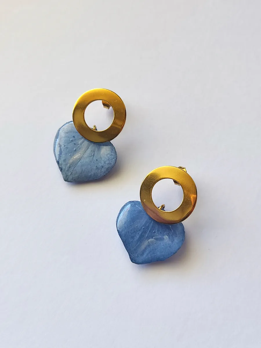 Drop Earrings Azura – Blue Whisper