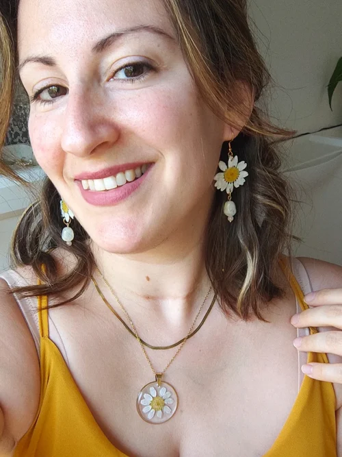 11 Statement Drop Earrings Maribel – Daisy Glow