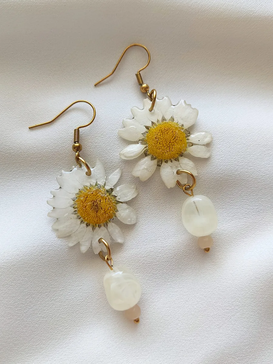 Statement Drop Earrings Maribel – Daisy Glow