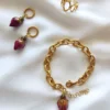 49 Drop Earrings Rosie – Rose Charm