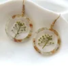 Drop Earrings Vesper – Floral Mosaic