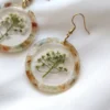 Drop Earrings Vesper – Floral Mosaic