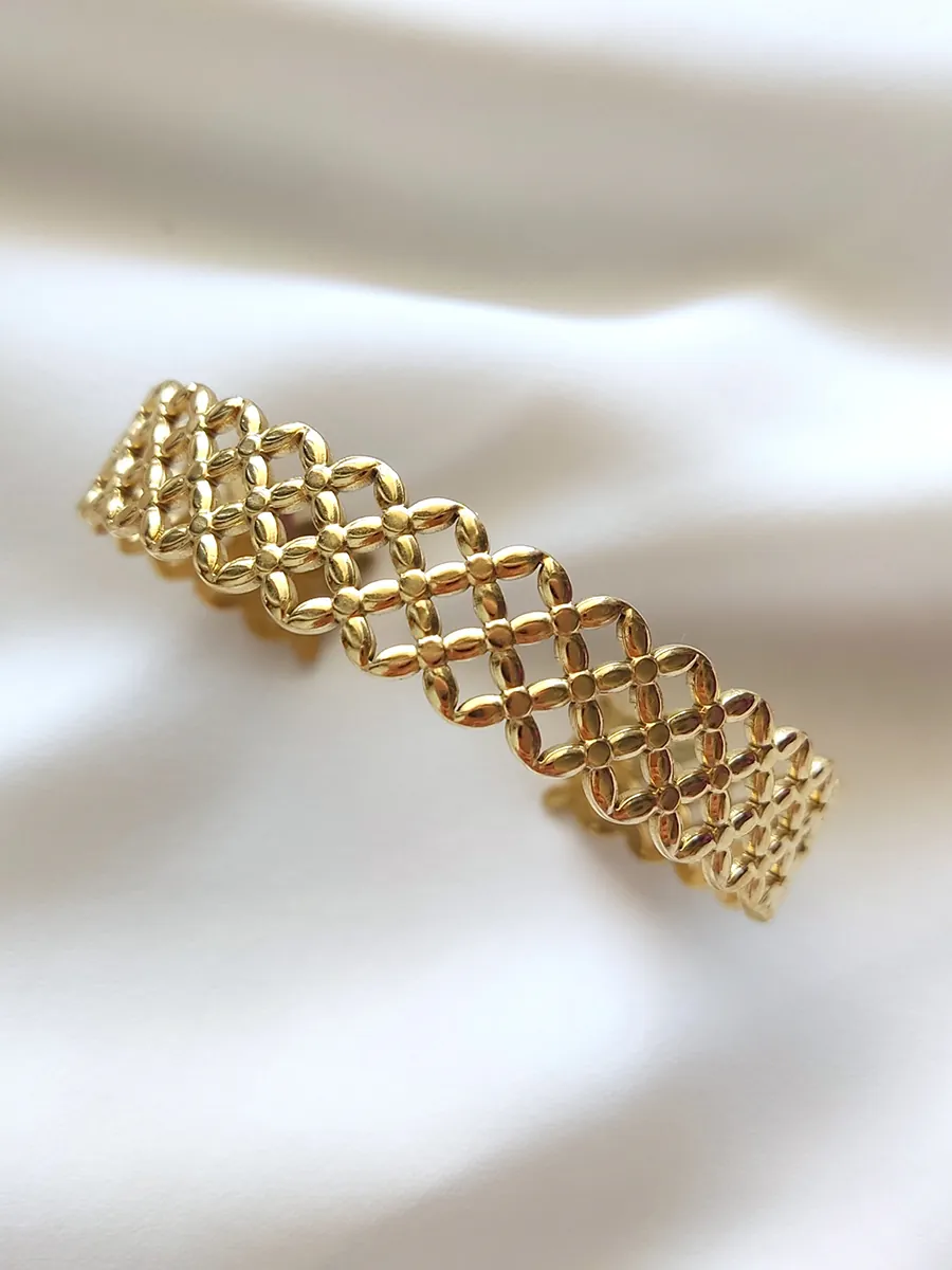 Bracelet Zélie – Golden X
